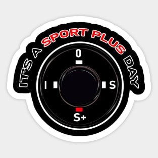 911 Sport Plus Time to Drive Sticker